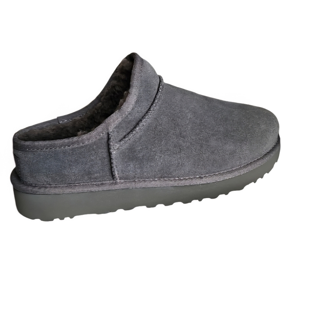 UGG Classic Grey Slipper in Womens Size 9 S/N 1108193 NEW